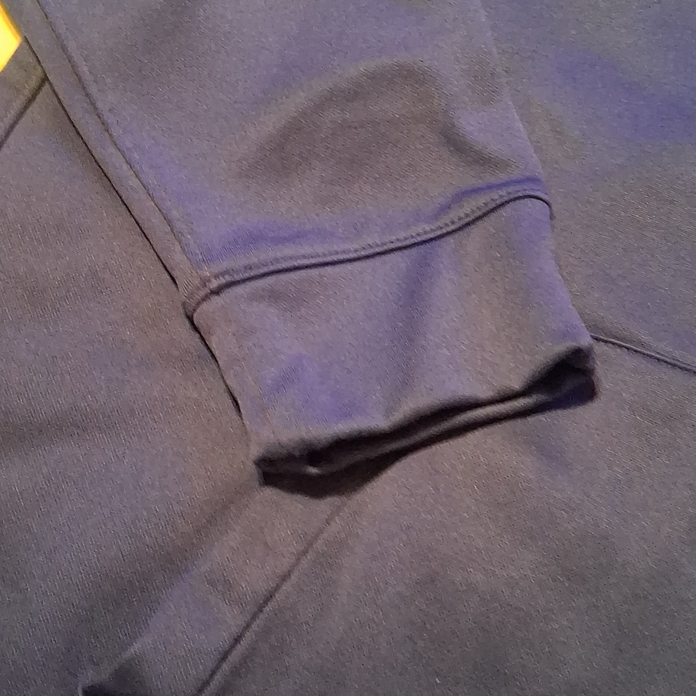 Nike Warriors Blue Hoodie with Yellow Accents - Picture 5 of 10